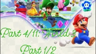 Super Mario Bros. Wonder 4-Player LP Part 4: Shining Falls (1/2): Starting the Trials
