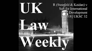 R Steinfeld & Keidan v SoS for International Development 2018 UKSC 32