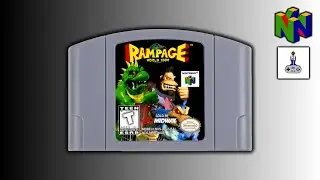 Giant Monsters Destroying Everything! | Rampage N64