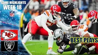 Kansas City Chiefs Vs. Las Vegas Raiders Game Highlights | 2025 NFL Week 18