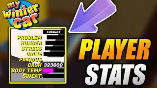 ALL PLAYER STATS (ATRIBUTES) EXPLAINED - how to MANAGE - My Winter Car
