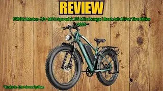 Jasion EB5 MAX Electric Bike Review – 1500W Motor, 28+ MPH Speed & 65 Mile Range |
