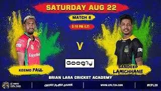 Cpl 2020 live match 8, GAW vs JT