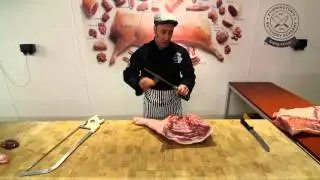 The Butchery Academy   Boning a side of Pork