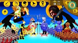 NATIVE GRIFFON SAVAGE  vs DARK GRIFFON BOSS  vs MEGA ZOMBIE | Stick War Legacy Mod VIP | Stick789MOD
