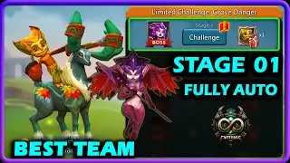 Limited Challenge Grove Danger Stage 1 Best Team | Lords Mobile Grove Guardian Stage 1 Best F2P Team