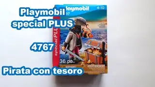 Playmobil 4767 Pirata con tesoro (special PLUS)