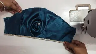Rose 🌹 sleeves design cutting and stitching | trending sleeves design | flower sleeve design 