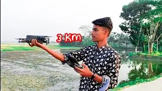 Sjrc F11s 4k pro.live distance test .drone review bd.Shah Ali vlogs