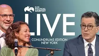 Political Gabfest Is Live in New York With Stephen Colbert