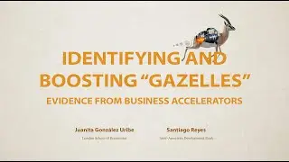 Identifying and Boosting Gazelles: Evidence from Business Accelerators