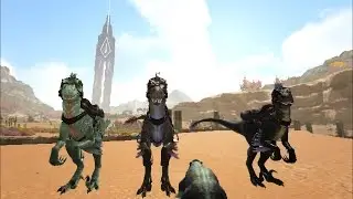 Ark Scorched Earth - Low Level Raptor Pack! Ep.18