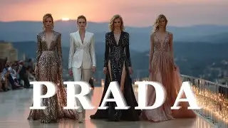 September Glamor Music ✨ Runway Fashion Show | Stylish Vibes & Autumn Trends of Brand PRADA