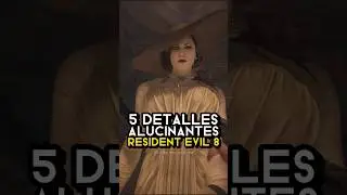 5 DETALLES ALUCINANTES de Resident Evil 8 🦇😱 #residentevil8 #detallesalucinantes #gaming