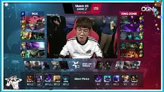 [LCK SPRING 2018 WEEK 3 DAY 2] King-zone DragonX vs Rox Tigers - GAME 2 (31/01/2018).