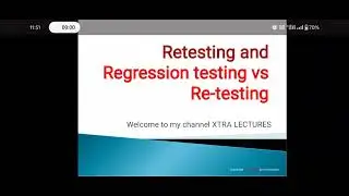 ReTesting in hindi | ReTesting v/s Regression| overview of Smoke,Sanity, Regression, ReTesting hindi