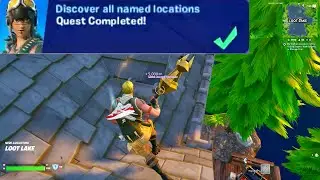 Discover all named locations Fortnite OG