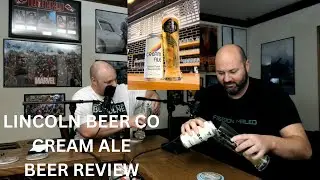 Lincoln Beer Co. Cream Ale Beer REVIEW | Bud Light Controversy: Ep. 22 Pt. 1