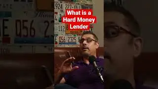 Real estate for beginners, what are hard money lenders?!