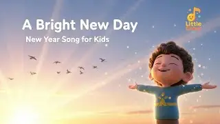 A Bright New Day | Uplifting New Year Song for Kids & Families | Little Glow TV