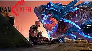 Scaly Pete Final Boss Fight and Ending #9 - Maneater Game (2020)