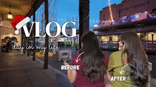 get ready with me + haircut with my sister + chocolate factory VLOG ✨