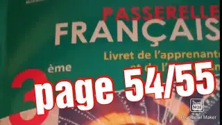 passerelle ,la lettre de vœux .