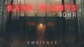 D A R K N I G H T S | 10HR | Lab (Ambience + Dark Ambient Synthwave)