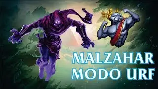MALZAHAR URF(feat PLAYER 100 REGRAS) - LEAGUE OF LEGENDS
