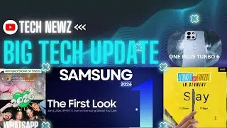 Big Tech Updates Today 🔥 Poco M8, Samsung CES 2026, WhatsApp New Features, OnePlus & More!