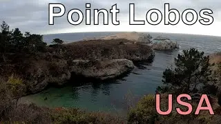 🇺🇸 Point Lobos - Bird Island Trail + China Cove California USA 4K