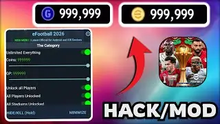 eFootball 2026 Mod APK v10.2.2 - Unlimited Coins & GP + Menu Gameplay (Android/iOS)