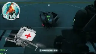 Healing with drone remotely if you put a medical crate on it
