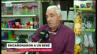 Encañonaron a un bebé - El Noticiero de la Gente