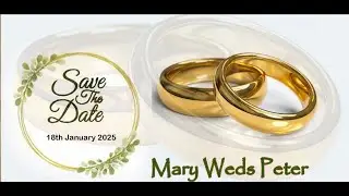 MARY WEDS PETER