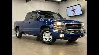 2004 GMC New Sierra 1500 2WD Extended Cab 4.8L V8 Pickup Truck Low Miles C1500 - For Sale