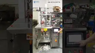 Protein powder sachet packing machinery | Back sealing pouch packaging machine