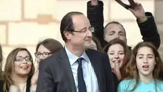 Rallies in Paris ahead of the French elections