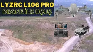 İHA-Yeni Oyuncağım Geldi L106 Pro ilk u&ccedil;uş Drone first fly