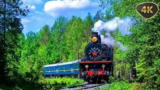 Steam Engine - 4K Jigsaw Game - #jigsawpuzzle #trainvideo #4k #steamengine #shorts #youtubeshorts
