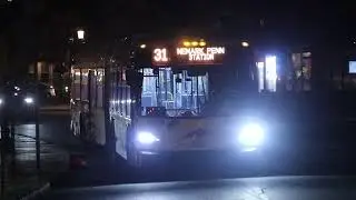New Jersey Transit: 2020 New Flyer XD60 #20808 on the 31 at Valley Street and 1st Street