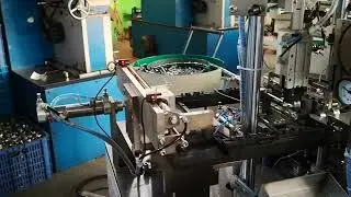 Americon type hose clamp assembly machine
