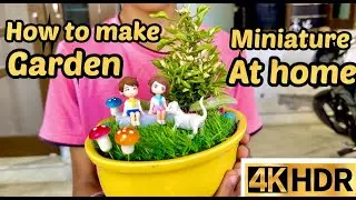 Different small miniature tray Gardens// miniature garden/mini garden#garden  #traygarden#minigarden