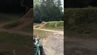 13 year old sending D2 and a huge tabletop jump at Santos! #mtb #santosmtb #floridamtb