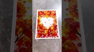 Id&eacute;e de peinture d'automne 🍂
