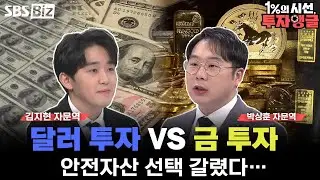 [1%의 시선, 투자앵글] 안전자산 달러 vs 금, 지금은 어떤 선택이 맞을까?