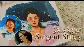 ✨Sargent Study/inspired by @Jimena Reno🧚🏻&zwj;♂️/Art by Prakriti #artstudy