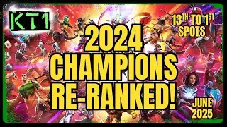 2024 Champions Re-Ranked! THE BEST! 13th To 1st Spot! June 2025 MCOC Ranking Series Video 3!