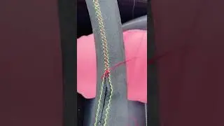 Fur flipping #suede #alcantara  #happy #car #automobile #sewing #install #interior #carcover
