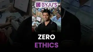 A Startup Without Ethics #byjus #businessfailures #startup #edtech